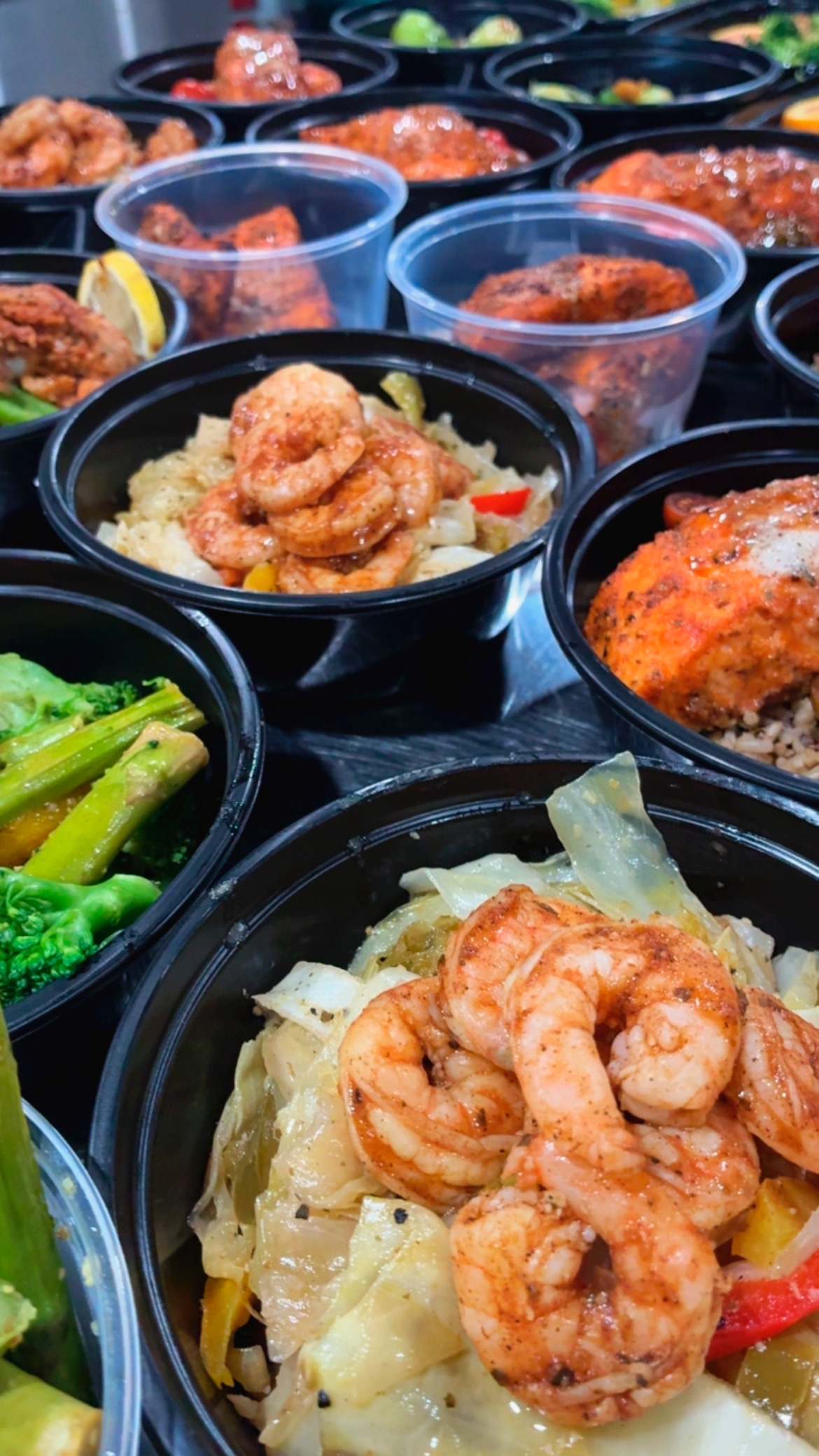 Arranged Food and Objects