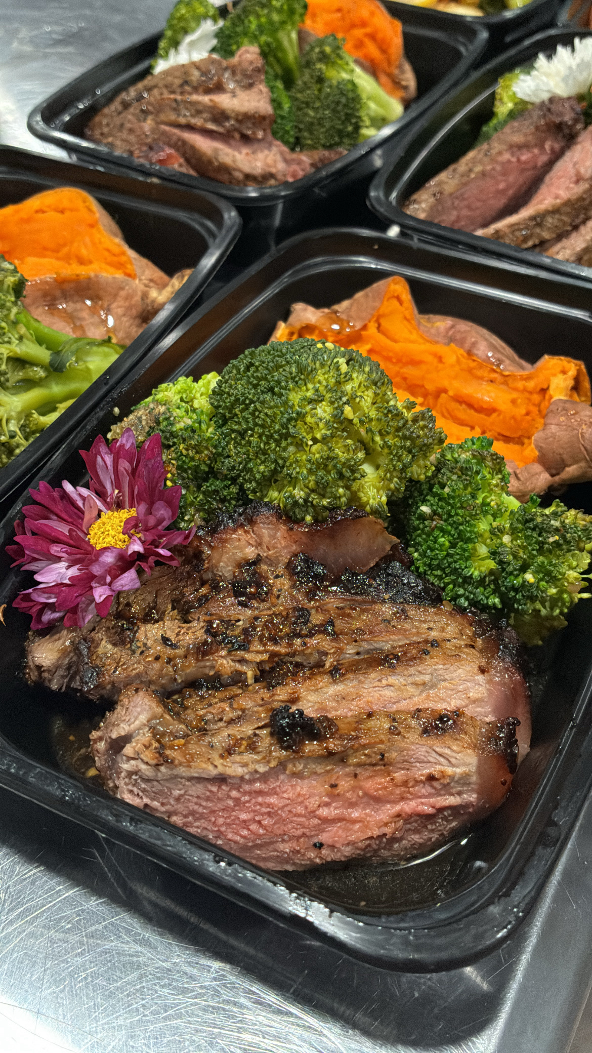 Arranged Food and Objects