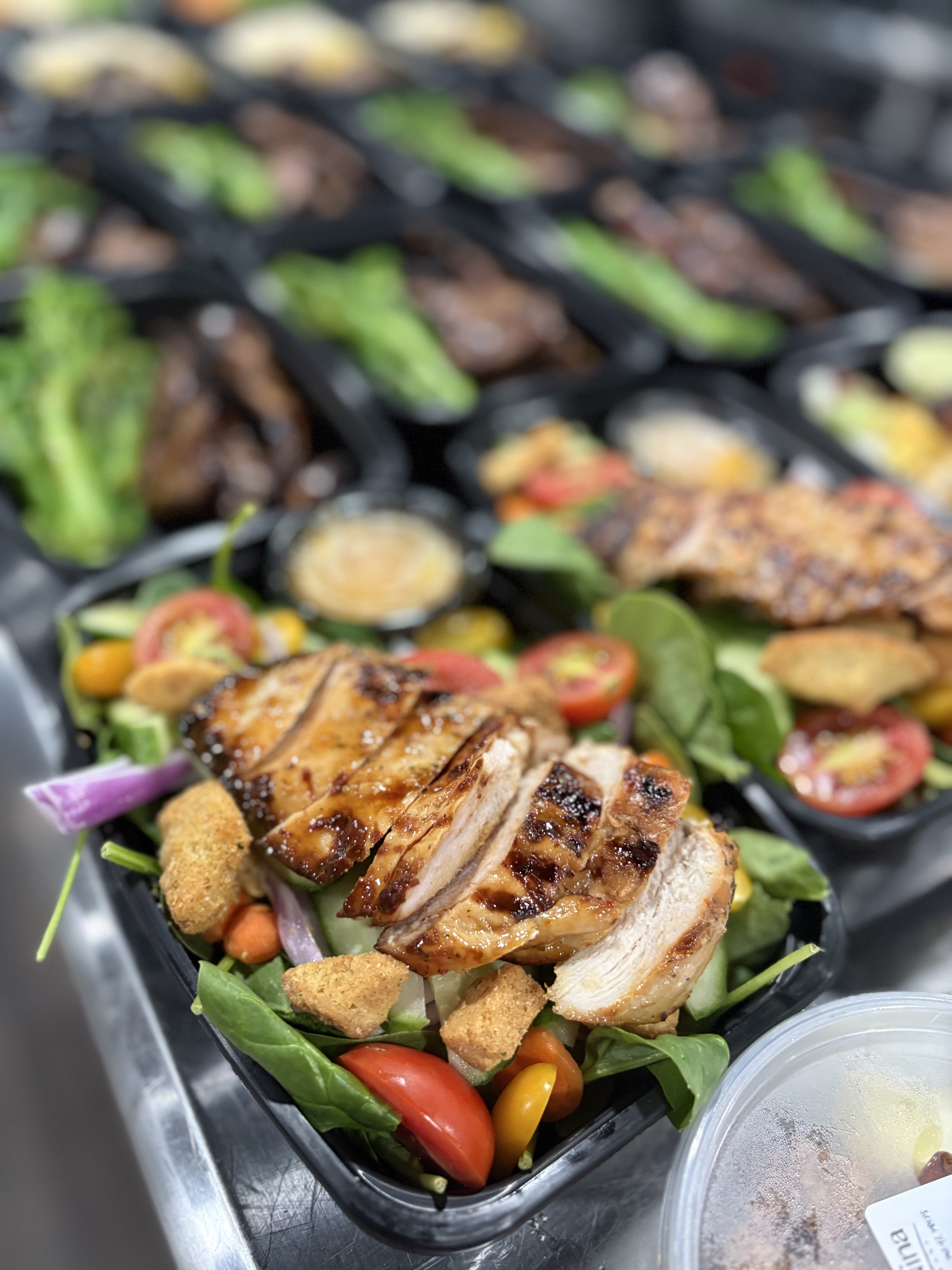 Arranged Food and Objects