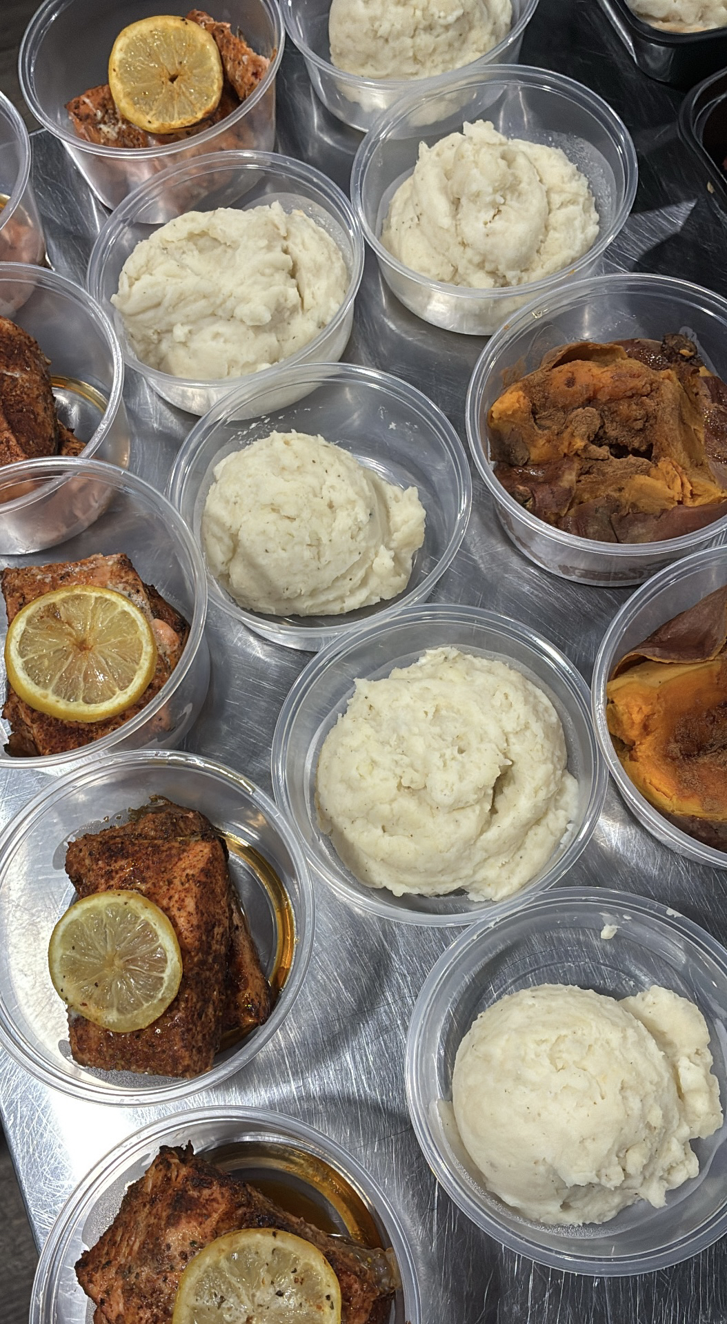 Arranged Food and Objects