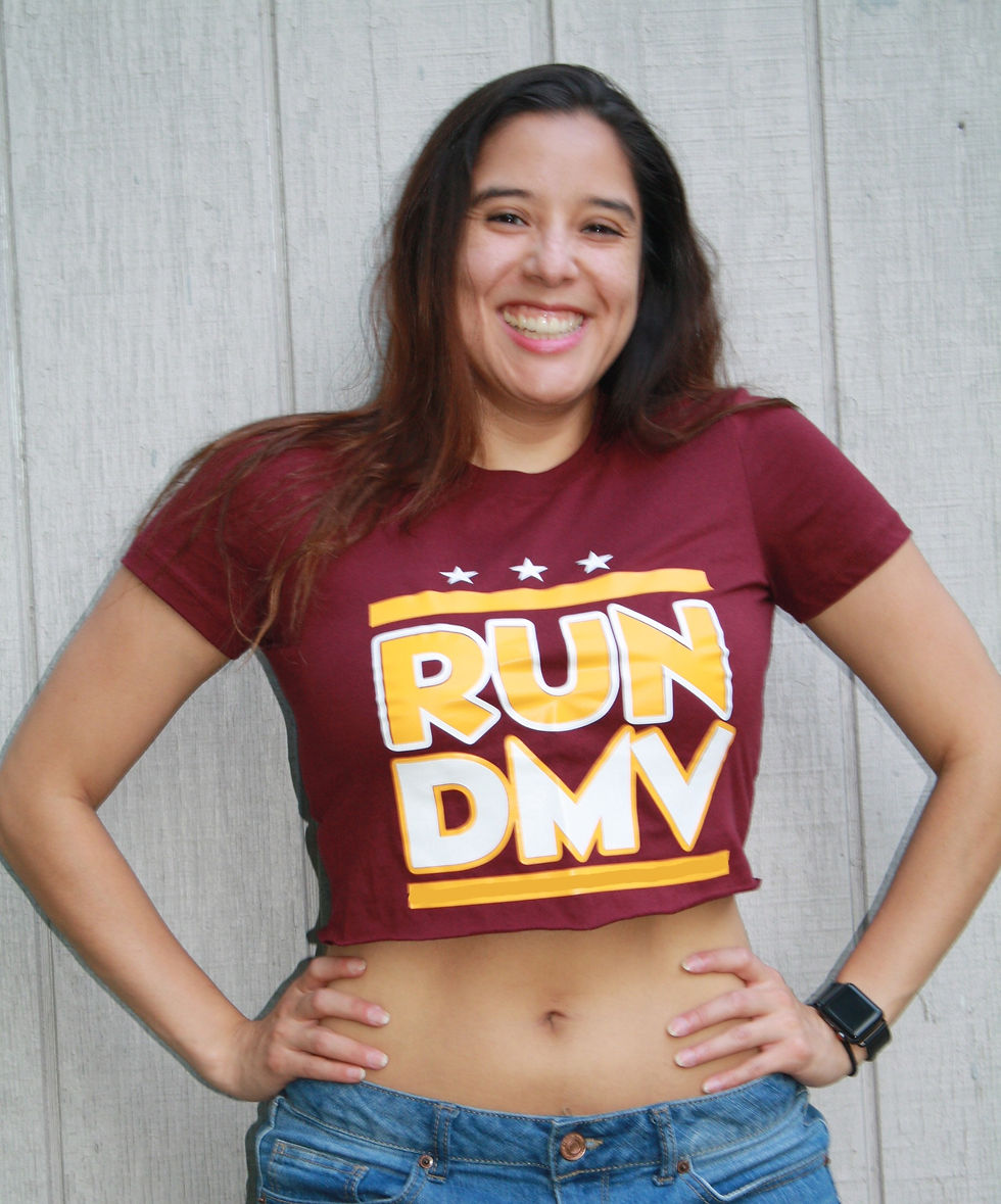 Thumbnail: "RUN DMV" tee