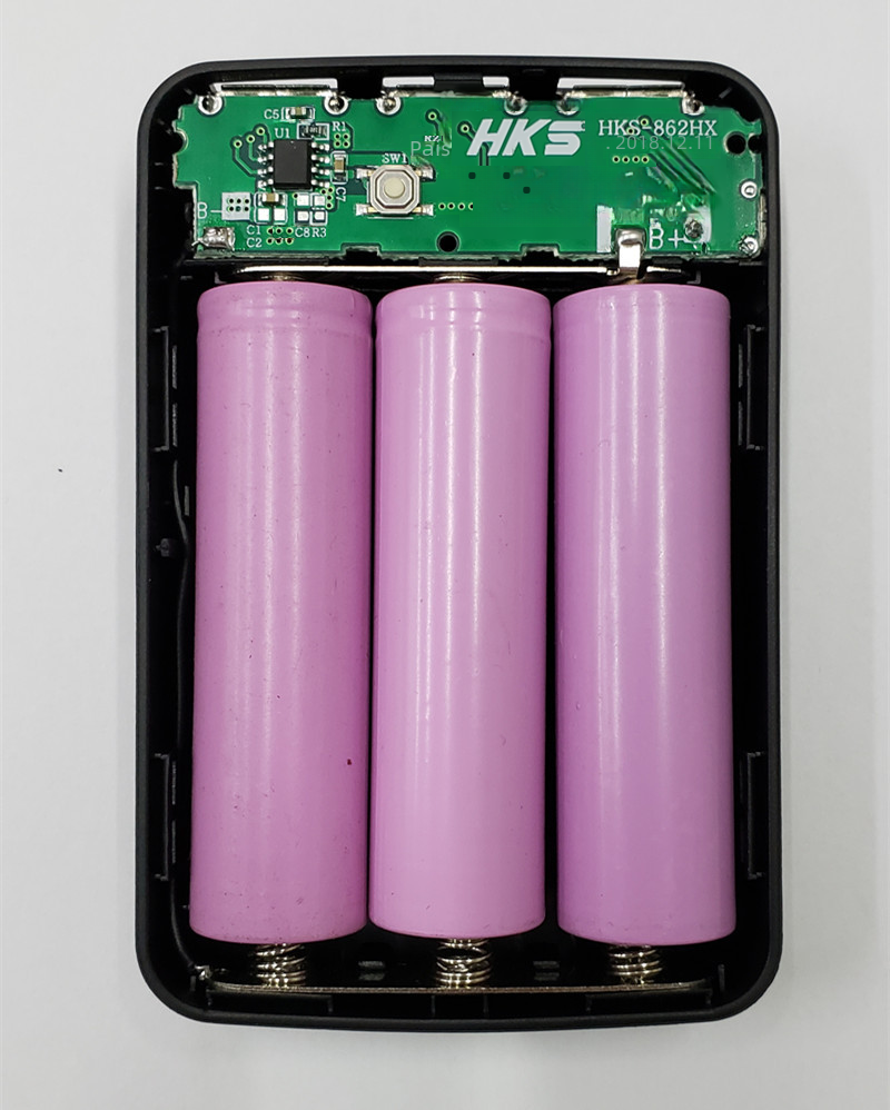 Thumbnail: DIY No-Solder 18650 Power Bank Case with 3 USB Ports
