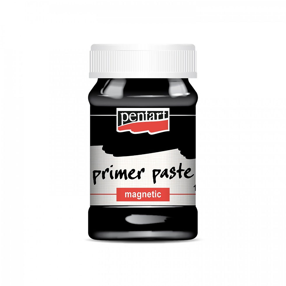 Magnetická pasta - Primer paste gesso magnetic - čierna