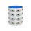Thumbnail: "Eye Affirmations" Colorful Mugs, 11oz