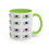 Thumbnail: "Eye Affirmations" Colorful Mugs, 11oz