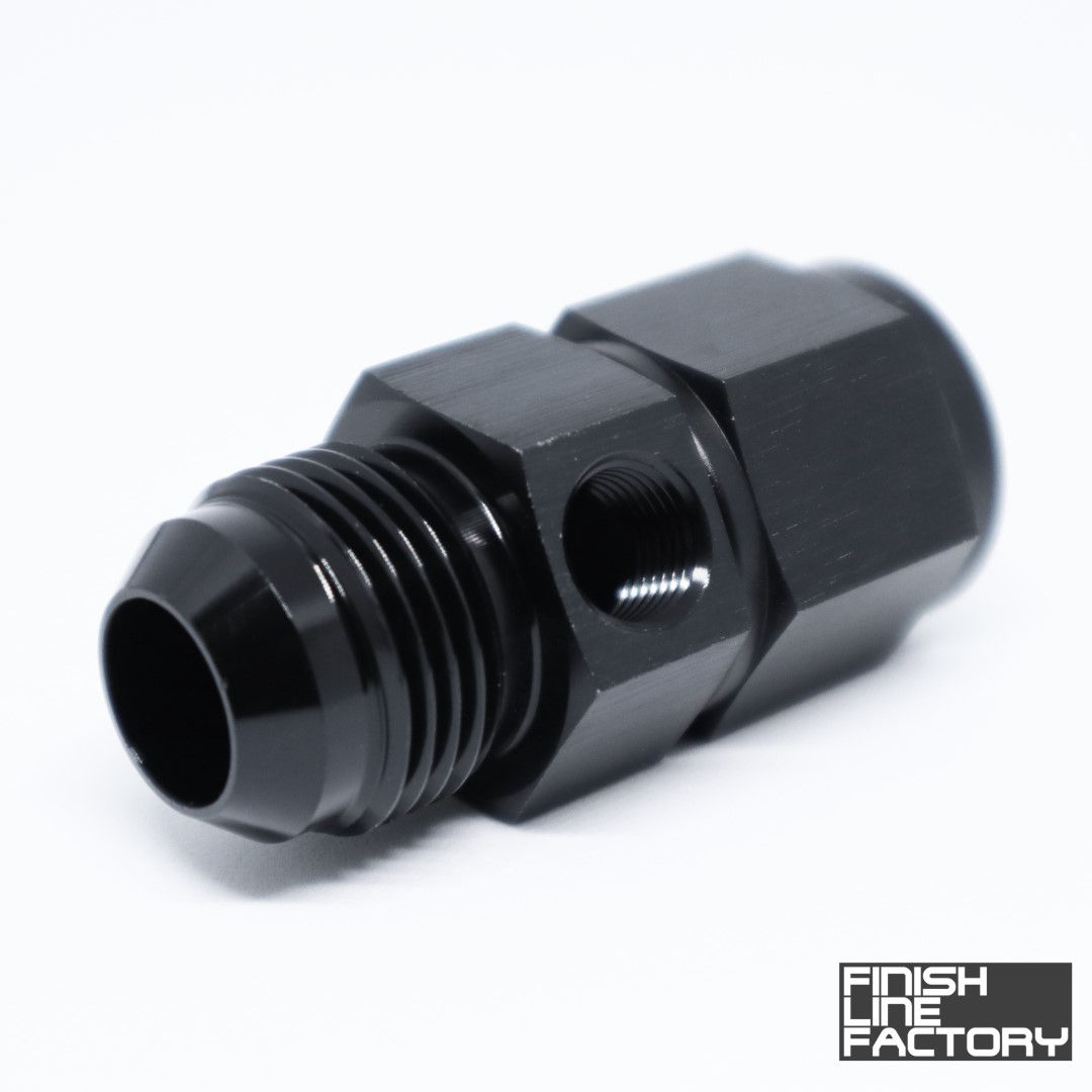 Finish Line Factory AN Female to AN Male with 1/8" NPT Port Adapter