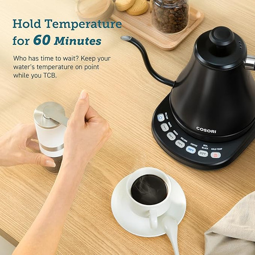 Cosori Electric Gooseneck Kettle Tea Market