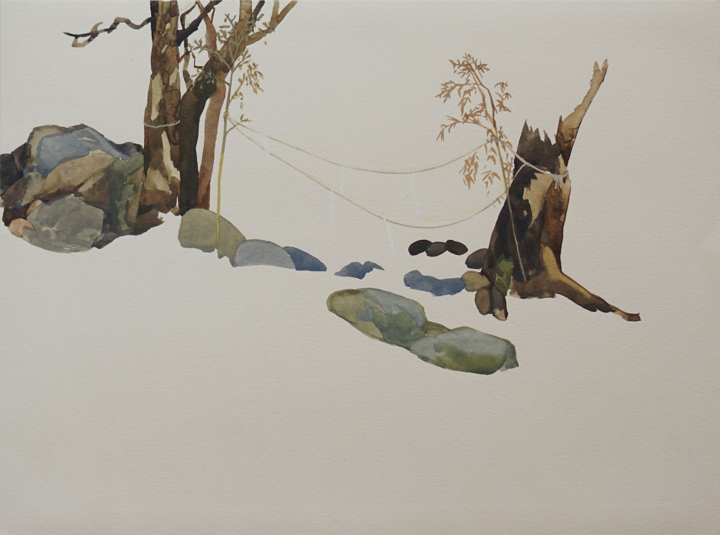 紙垂のある風景