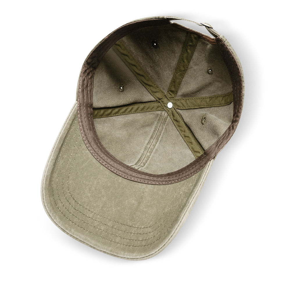 Thumbnail: Culture Embroidered Denim Baseball Caps