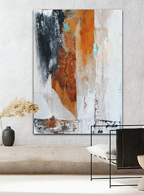 Raw beayty, schilderij van Elisabeth Veerbeek