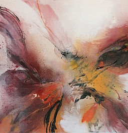 Abstract painting by Elisabeth Veerbeek