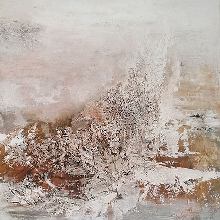 2-luik, dyptich, abstract art by Elisabeth Veerbeek