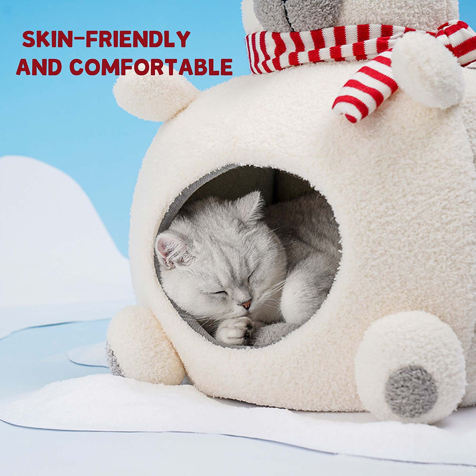 Thumbnail: Polar Bear Pet Bed
