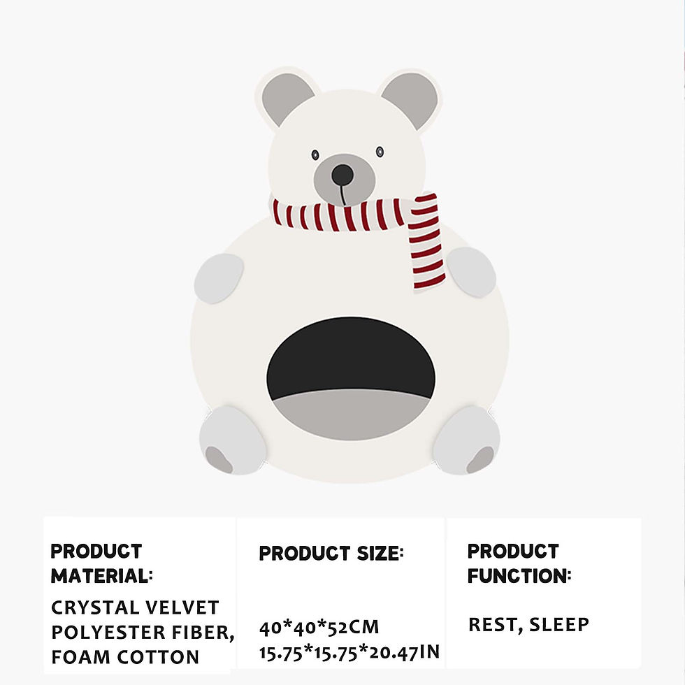 Thumbnail: Polar Bear Pet Bed
