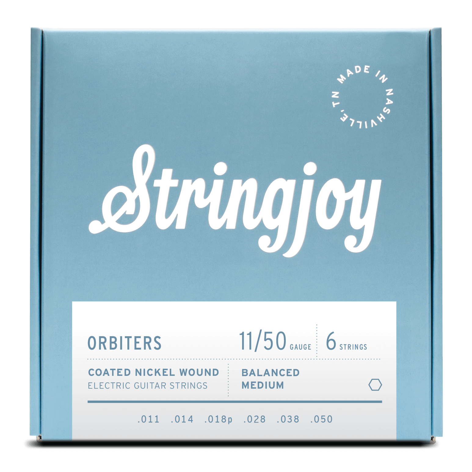 Stringjoy Orbiters (Electric) | Balanced Medium Gauge (11-50) Coated