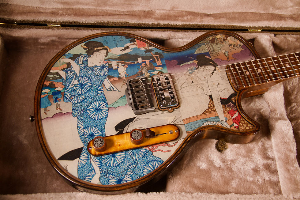 サムネイル： 『江戸美人』 Cougar Crystal | Walla Walla Guitar Company