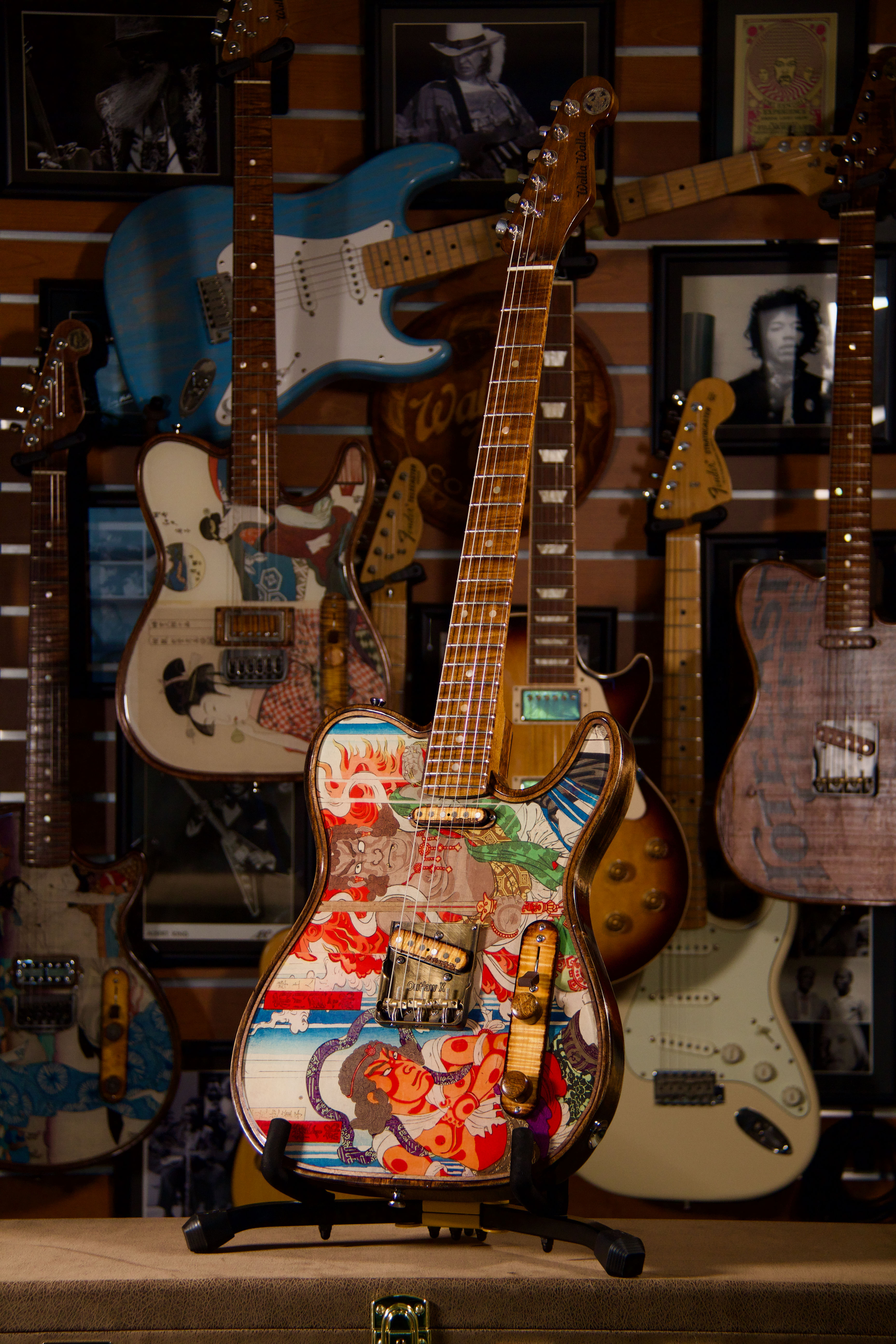 『團十郎』 Maverick Pro Crystal | Walla Walla Guitar Company