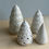 Thumbnail: Micro Pearl Speckled Christmas Tree Votive #2