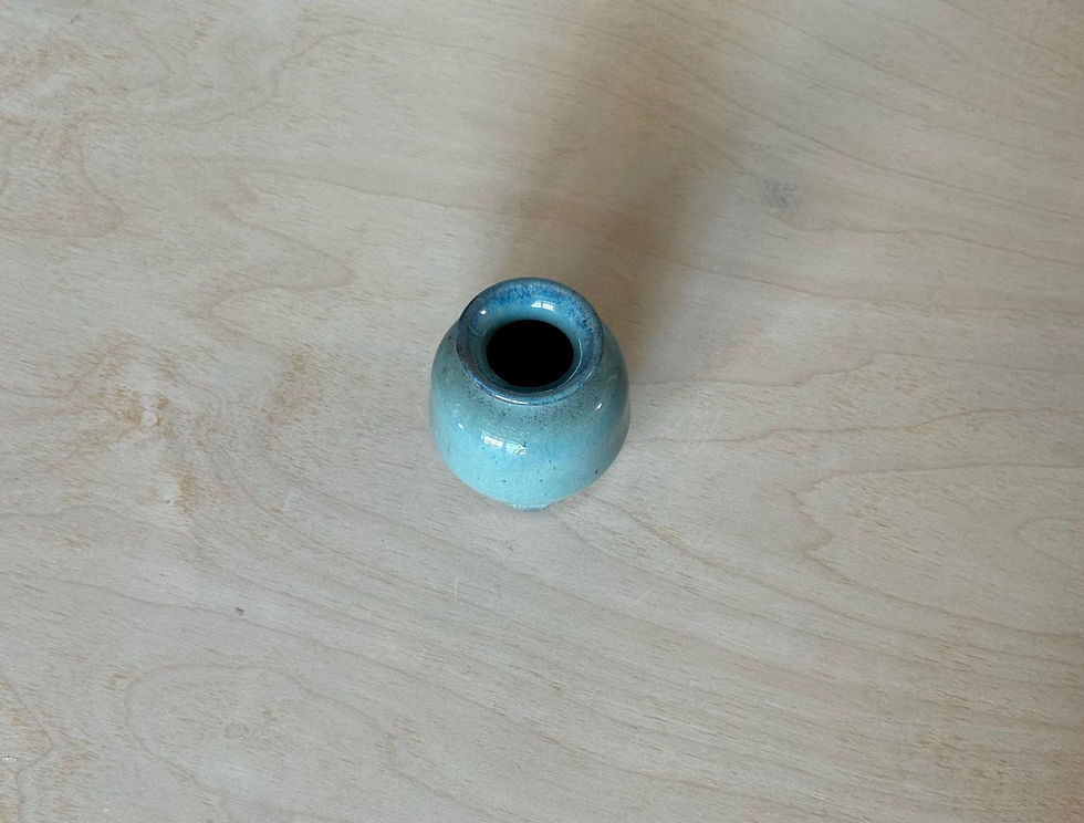 Thumbnail: Speckled Hydra Scale Mini Bud Vase #3