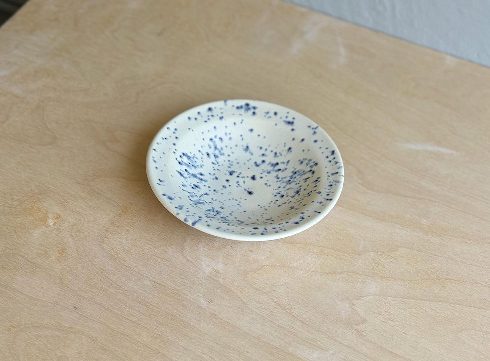 Thumbnail: Indigo Rain Porcelain Small Bowl #1