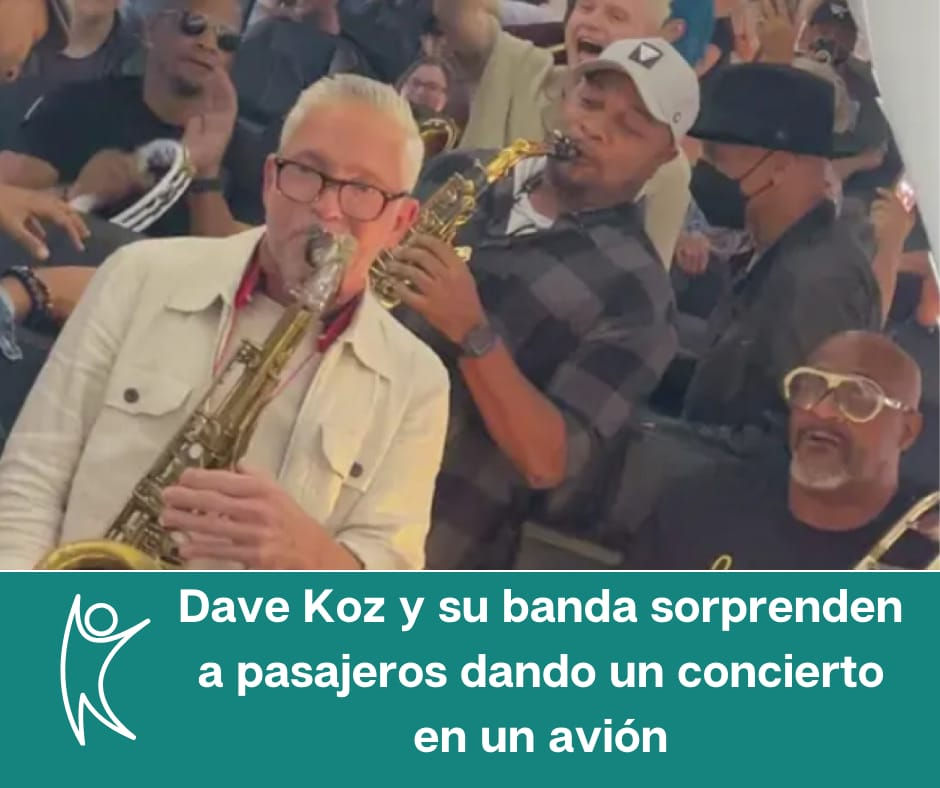 Cuando la música salva el día… ¡incluso a 10,000 metros de altura!
