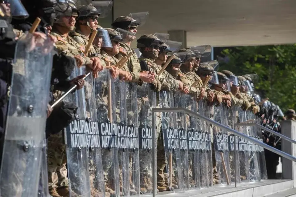 Retirarán a 2 mil elementos de la Guardia Nacional de Los Angeles