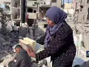 Palestinos encuentran sus hogares en ruinas al regresar a sus hogares