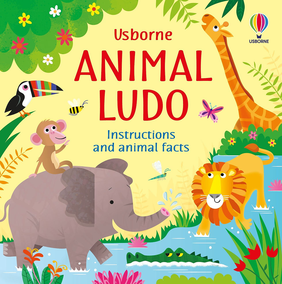 Thumbnail: Ludo Board Game & Book: Animals