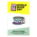 Reading is My Cup of Tea Pin Badge