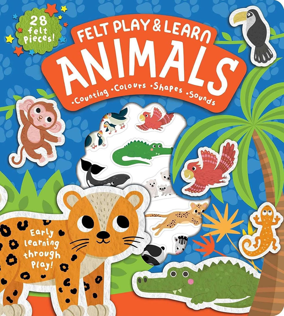Animals Felt Play and Learn
