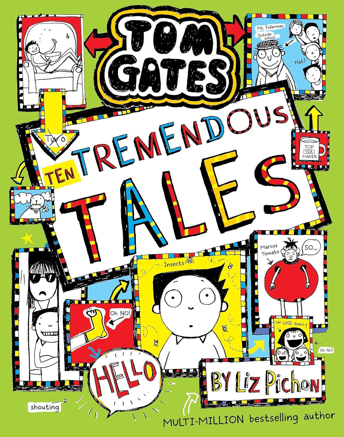 Tom Gates 10 tremendous tales cover