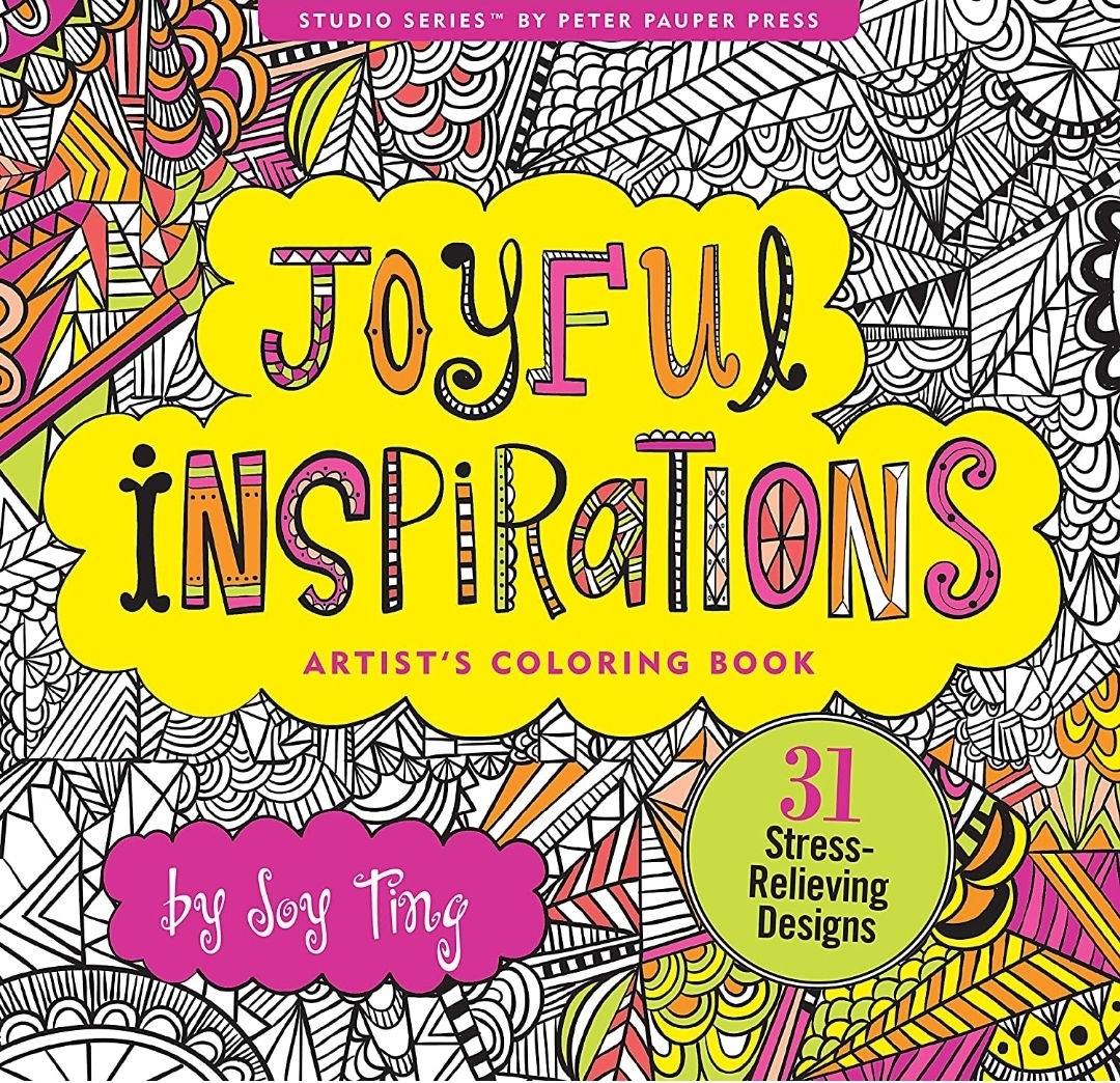 Joyful Inspirations Artist's Colouring Book