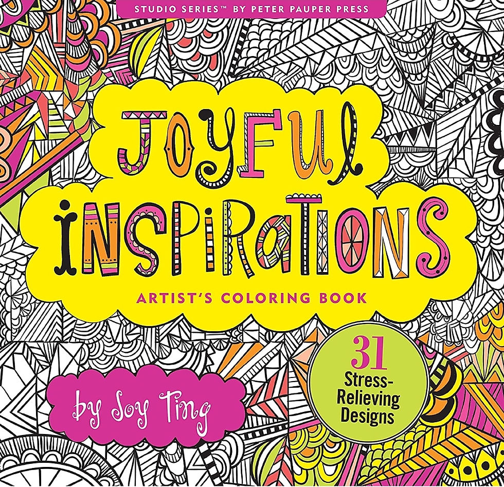 Joyful Inspirations Artist's Colouring Book