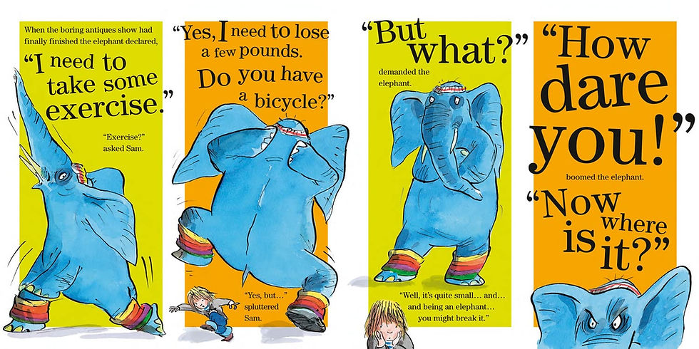 Thumbnail: The Slightly Annoying Elephant | David  Walliams