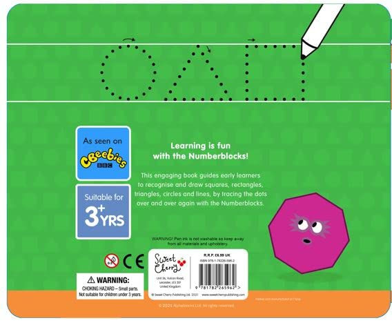 Thumbnail: Numberblocks: Shapes – A Wipe-Clean Book