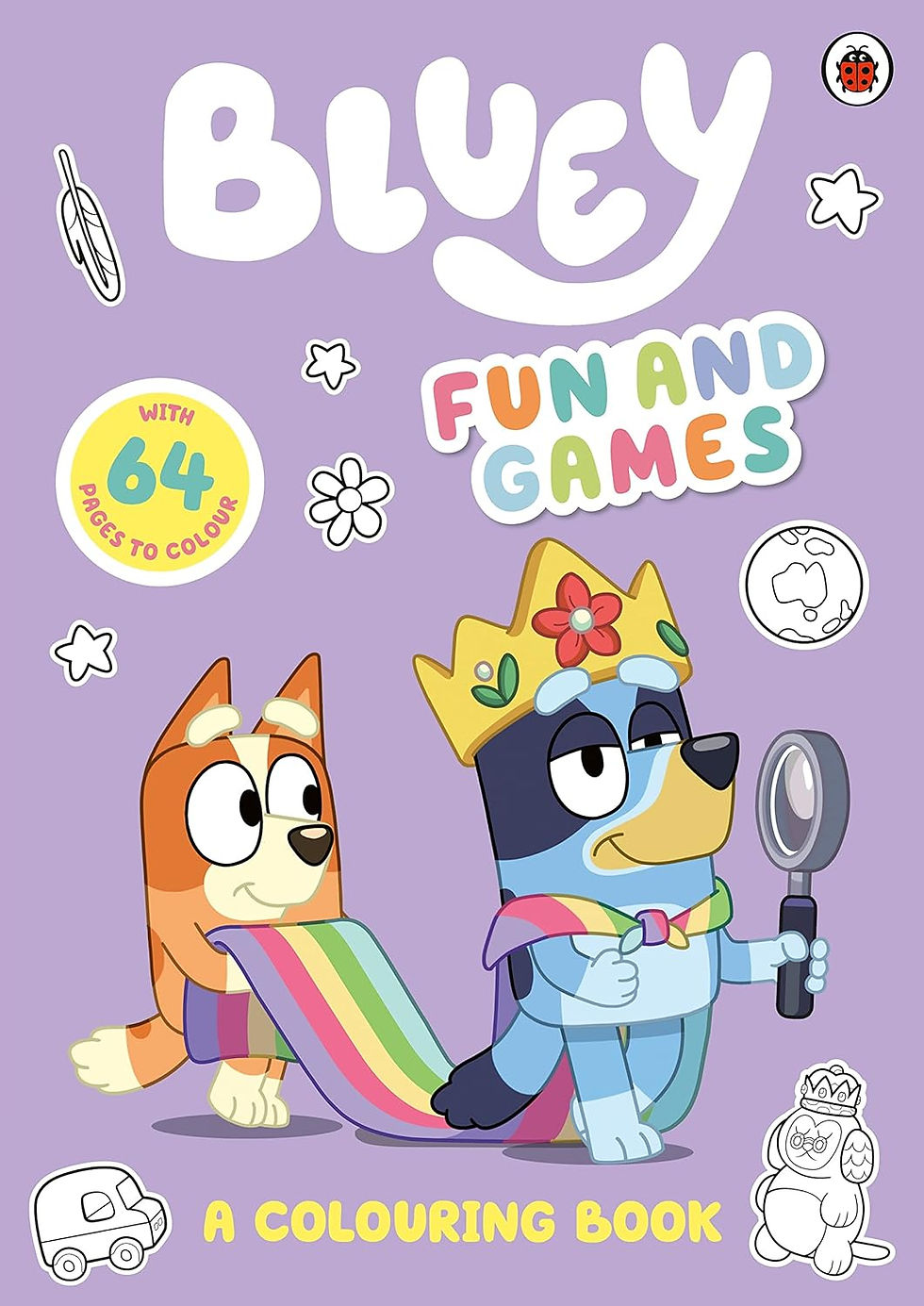 Bluey Fun and Games Colouring