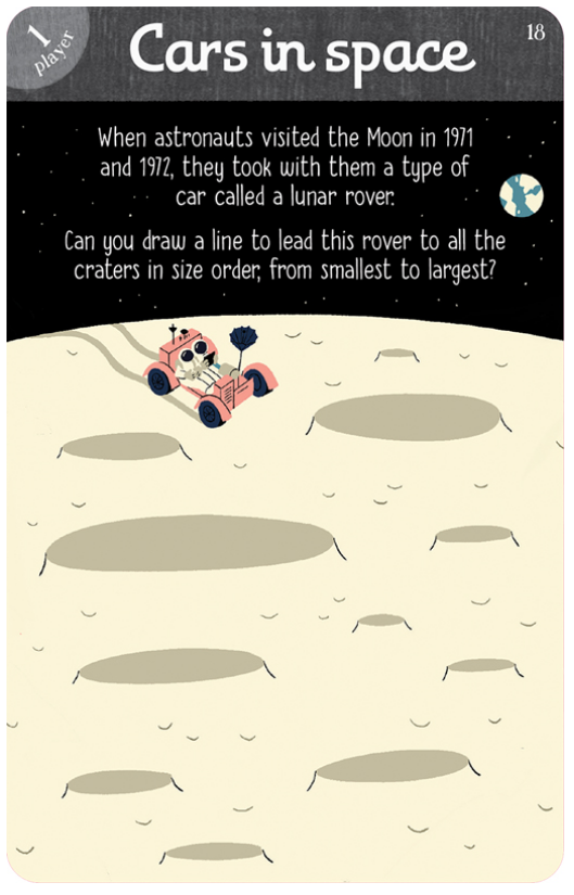 Thumbnail: Usborne Never Get Bored in a Car: Puzzles and Games