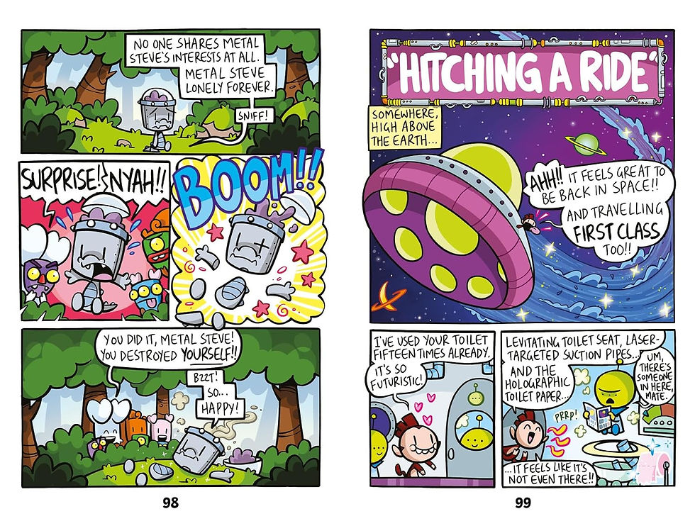 Thumbnail: Bunny vs Monkey: Intergalactic Monkey Business!