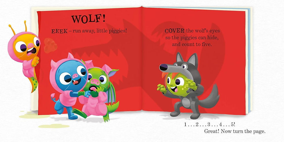 Thumbnail: There's a Wolf in Your Book