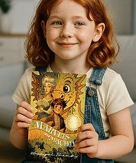 wonder wing books girl holding marvel and mischief