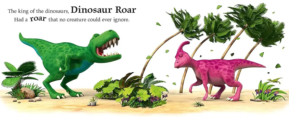 Dinosaur Roar! The Tyrannosaurus rex