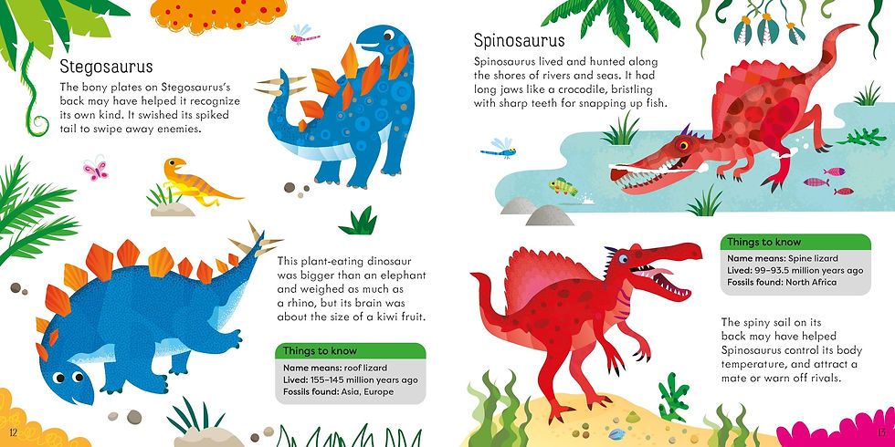Thumbnail: Ludo Board Game & Book: Dinosaurs