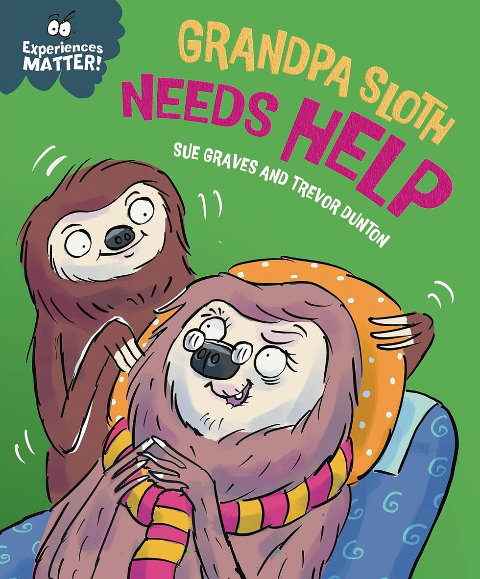 Grandpa Sloth Needs Help