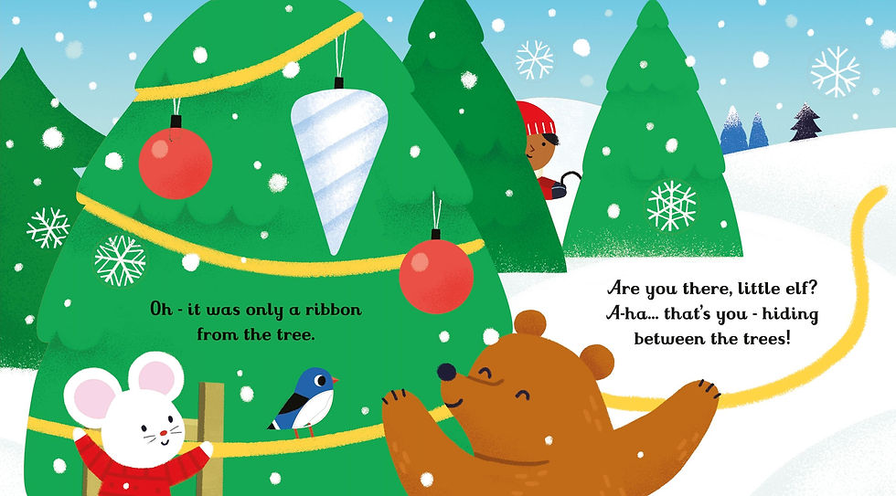 Thumbnail: Usborne Little Peep-Through Books: Are you there little elf?