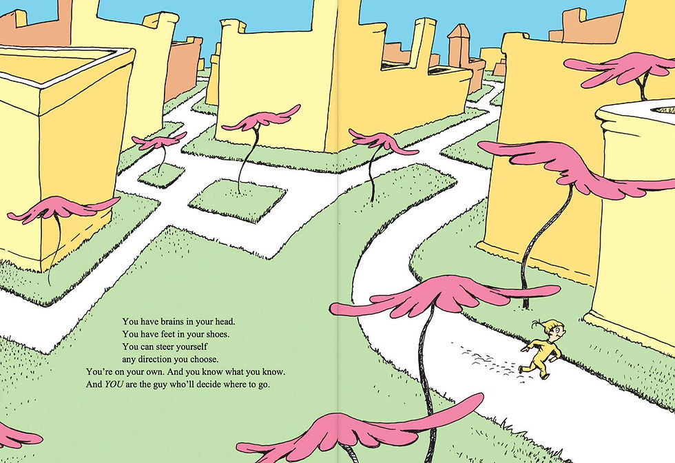 Oh, the Places You’ll Go! by Dr. Seuss