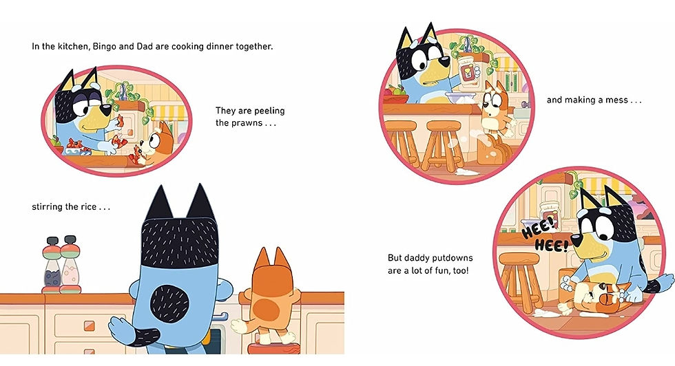 Thumbnail: Bluey Daddy Putdown inside