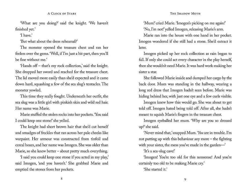 Thumbnail: A Clock of Stars: The Shadow Moth