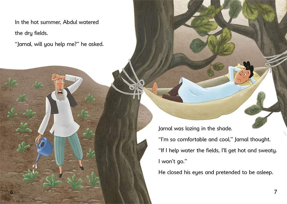 Reading Champion: Abdul's Lazy Sons