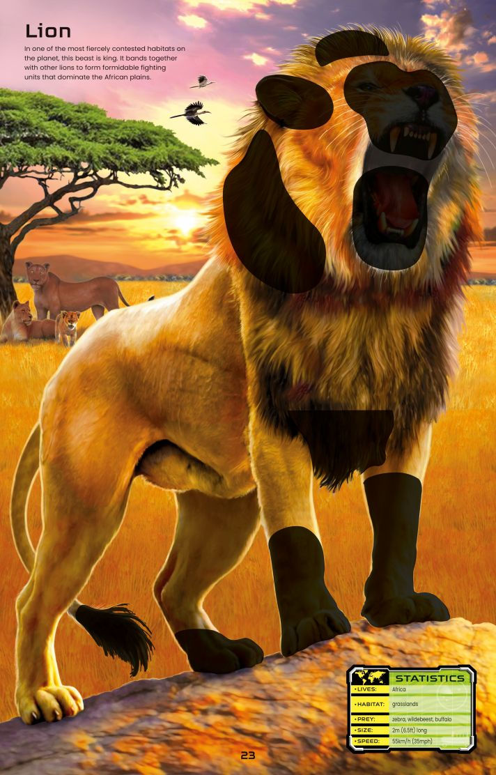 Thumbnail: Build your own Deadly Animals Sticker Book