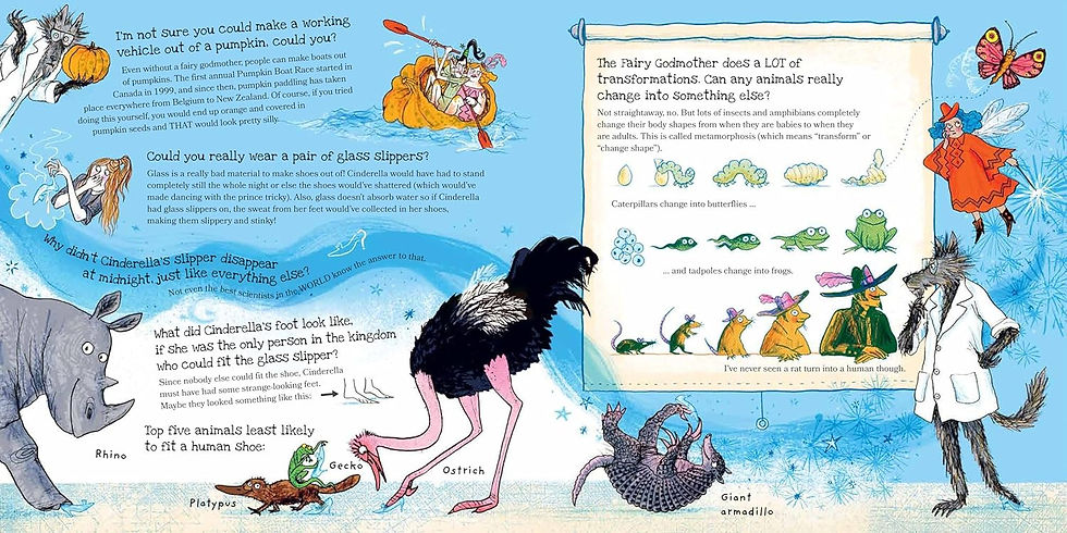Thumbnail: Big Bad Wolf Investigates Fairy Tales: Fact-checking your favourite stories with SCIENCE! inside view
